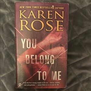 Karen Rose 'You Belong to Me' Book
